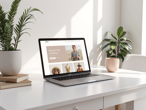 电商网站界面截图，产品分类清晰，购物车功能完善，用户体验友好